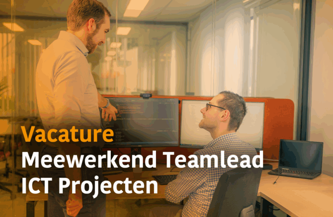 Meewerkend teamlead ICT projecten vacature Venlo 40 uur fulltime €4.500 - €5.000 per maand